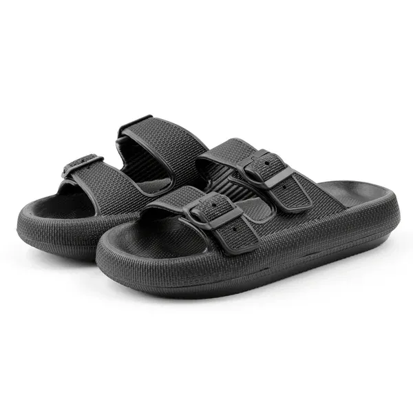 Sandalia Ortopedica Fly Feet Nuvem City 37/38 PRETA AC356